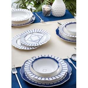 Acar Renna 24 Parça 6 Kişilik Yemek Takımı 7297