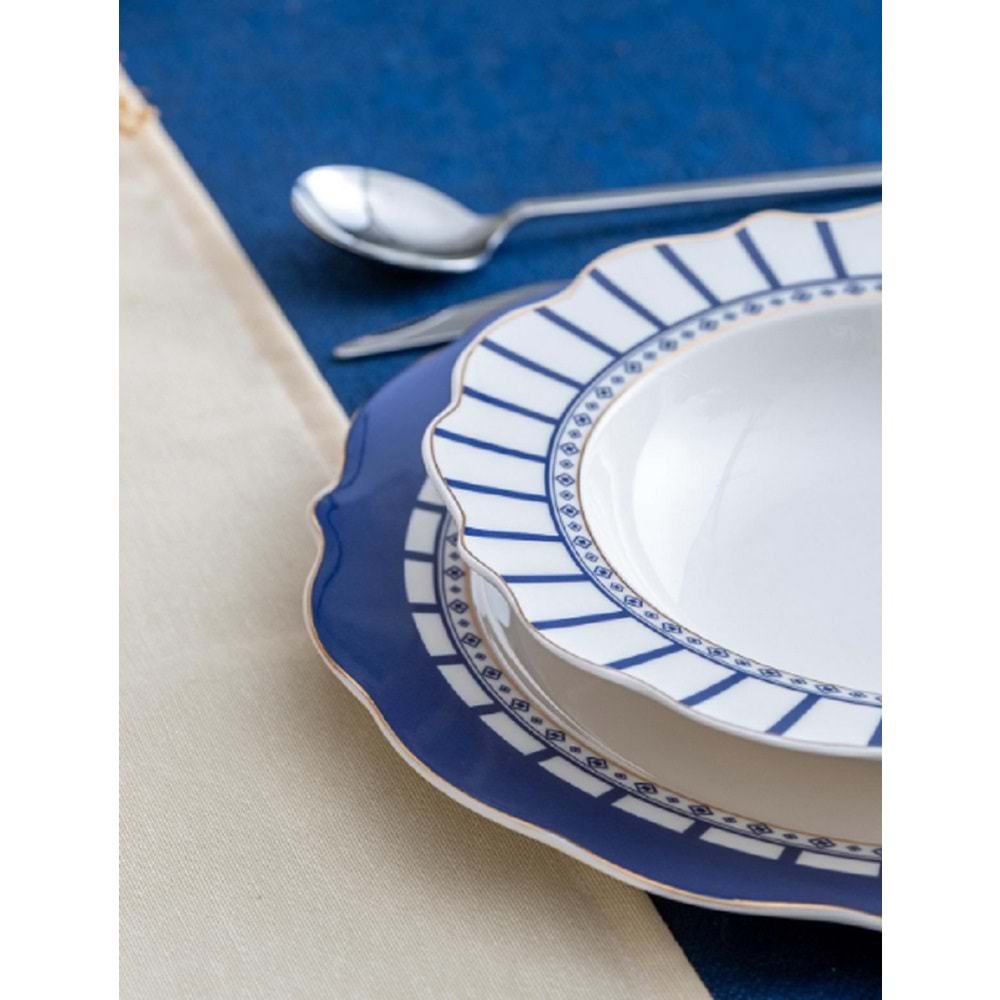 Acar Renna 24 Parça 6 Kişilik Yemek Takımı 7297