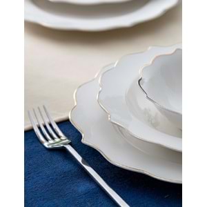 Acar Karmen 6 Kişilik 24 Parça Gold Yemek Takımı 6201