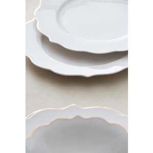 Acar Karmen 6 Kişilik 24 Parça Gold Yemek Takımı 6201