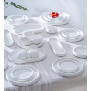 Acar Bianco Perla 27 Parça 6 Kişilik Porselen Kahvaltı Takımı 7365