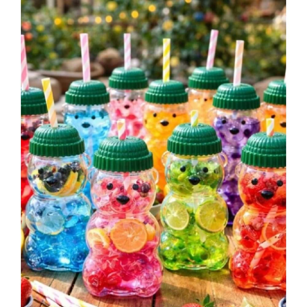 Goggy Bear El Yapımı Cam Ayıcıklı Kahve Bardağı