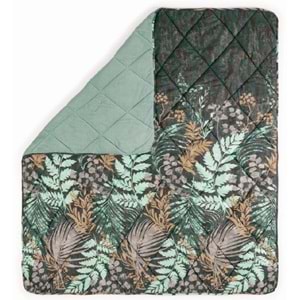Cotton Box Velvet Clarosa Mint Pudra Çift Kişilik Yorgan