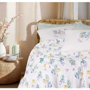 Cotton Box Estiva Çift Kişilik Pike Takımı Twig Mint