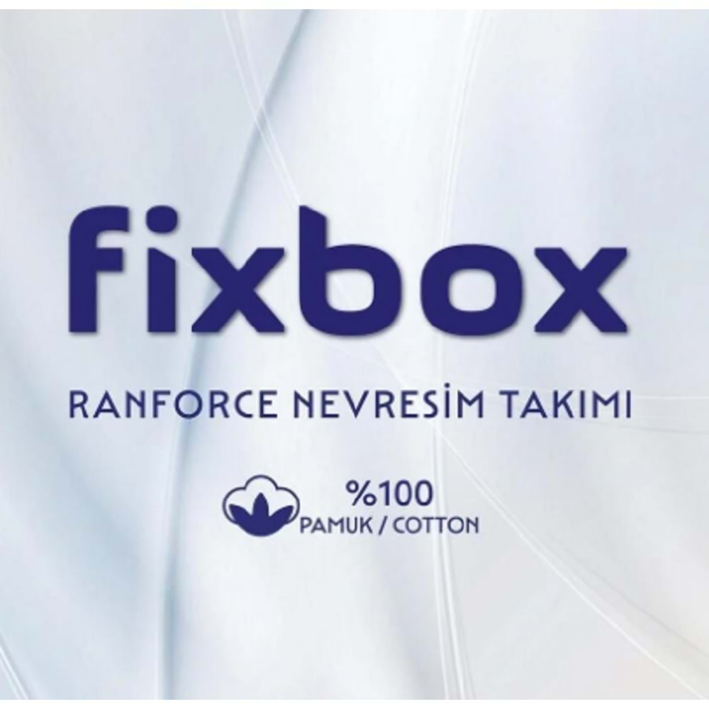 Cotton Box Fixbox Ranforce Tek Kişilik Çarşafı Lastikli Nevresim Takımı Colora Hardal