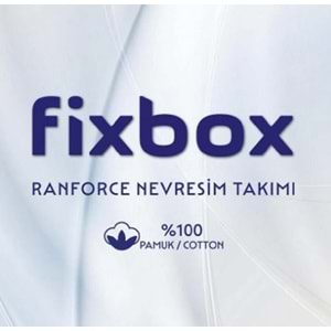Cotton Box Fixbox Ranforce Tek Kişilik Çarşafı Lastikli Nevresim Takımı Colora Hardal